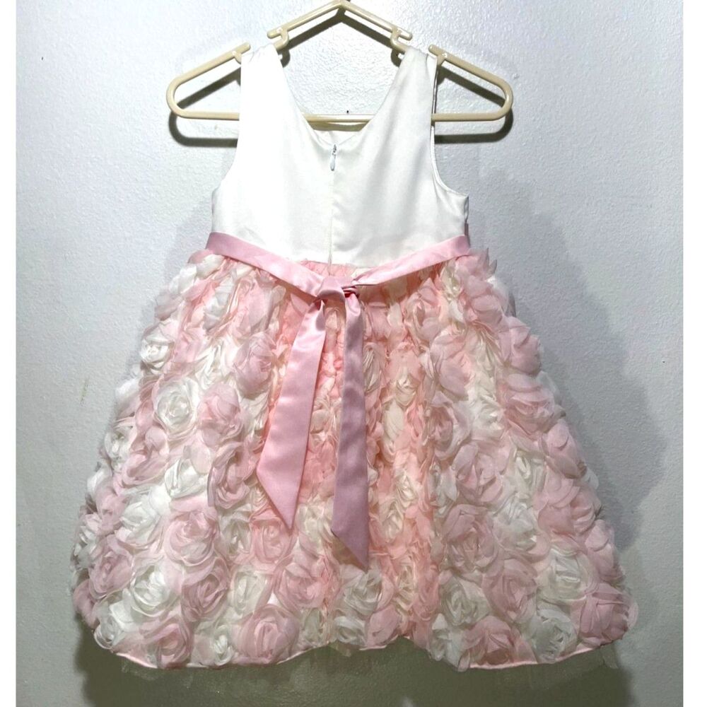 American Princess girls dress flower girl fest wedding party formal glam kids 6